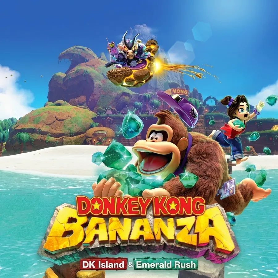 Donkey Kong Bananza - Ilha DK e Caça às Esmeraldas